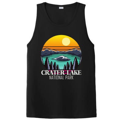 Crater Lake Souvenir National Park Hiking Nature PosiCharge Competitor Tank