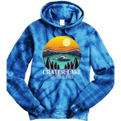 Crater Lake Souvenir National Park Hiking Nature Tie Dye Hoodie