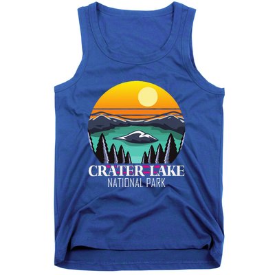 Crater Lake Souvenir National Park Hiking Nature Tank Top