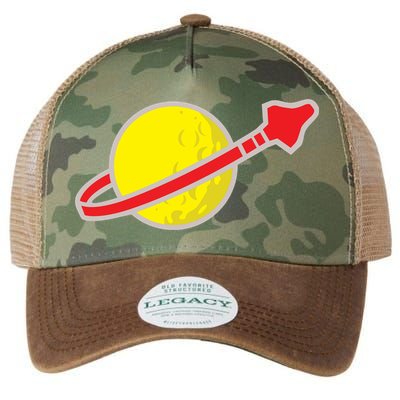 Classic Lego Spaceman Rocket Legacy Tie Dye Trucker Hat