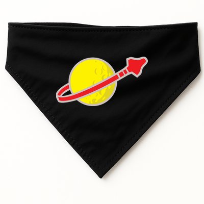 Classic Lego Spaceman Rocket USA-Made Doggie Bandana
