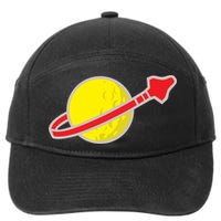 Classic Lego Spaceman Rocket 7-Panel Snapback Hat
