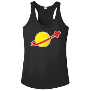 Classic Lego Spaceman Rocket Ladies PosiCharge Competitor Racerback Tank