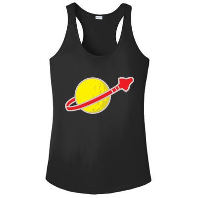 Classic Lego Spaceman Rocket Ladies PosiCharge Competitor Racerback Tank