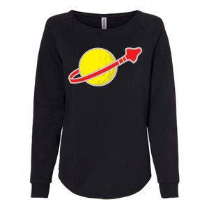 Classic Lego Spaceman Rocket Womens California Wash Sweatshirt