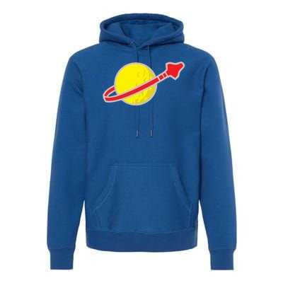 Classic Lego Spaceman Rocket Premium Hoodie