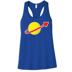 Classic Lego Spaceman Rocket Women's Racerback Tank