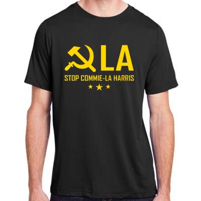 Commie La Stop Commie La Harris Stop Kamala Trump Vance 2024 Adult ChromaSoft Performance T-Shirt