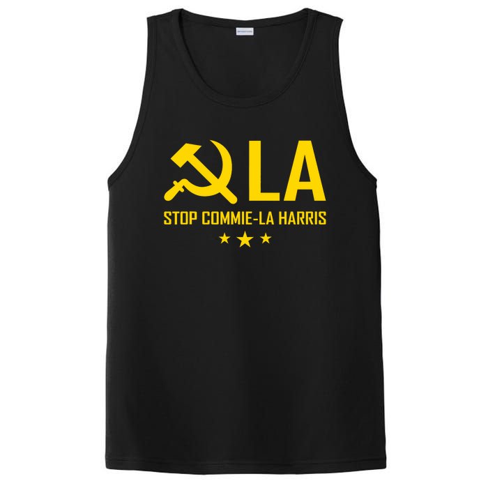 Commie La Stop Commie La Harris Stop Kamala Trump Vance 2024 PosiCharge Competitor Tank