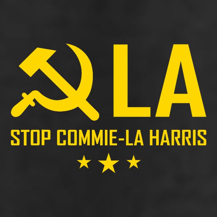 Commie La Stop Commie La Harris Stop Kamala Trump Vance 2024 Golf Towel