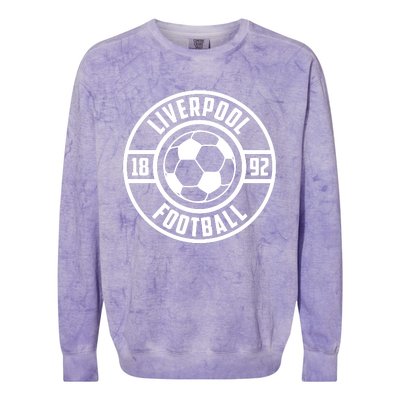 Cool Liverpool Soccer Football 1892 Colorblast Crewneck Sweatshirt