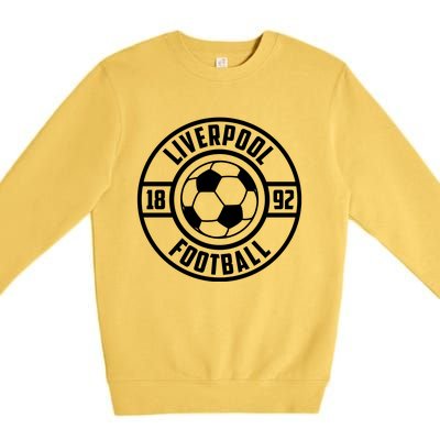 Cool Liverpool Soccer Football 1892 Premium Crewneck Sweatshirt