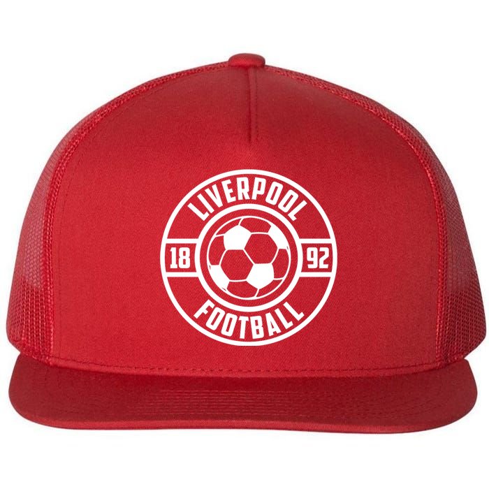 Cool Liverpool Soccer Football 1892 Flat Bill Trucker Hat