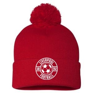 Cool Liverpool Soccer Football 1892 Pom Pom 12in Knit Beanie