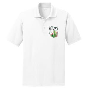 Cute Love State Of Arizona Blooming Cactus Flowers Gift PosiCharge RacerMesh Polo