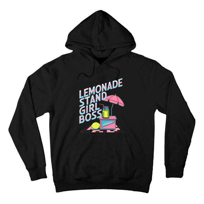 Cute Lemonade Stand Girl Boss Lemonade Stand Girl Hoodie