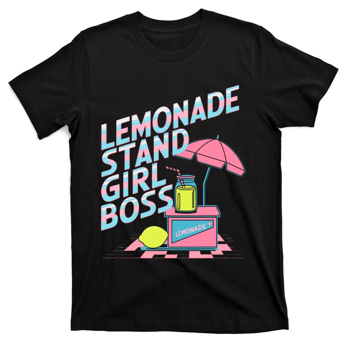 Cute Lemonade Stand Girl Boss Lemonade Stand Girl T-Shirt