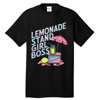 Cute Lemonade Stand Girl Boss Lemonade Stand Girl Tall T-Shirt