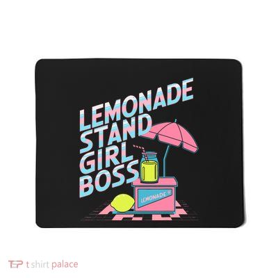 Cute Lemonade Stand Girl Boss Lemonade Stand Girl Mousepad