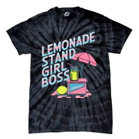 Cute Lemonade Stand Girl Boss Lemonade Stand Girl Tie-Dye T-Shirt