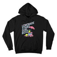 Cute Lemonade Stand Girl Boss Lemonade Stand Girl Tall Hoodie