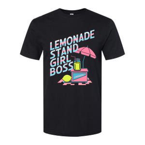 Cute Lemonade Stand Girl Boss Lemonade Stand Girl Softstyle CVC T-Shirt