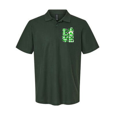 Cute Love St Patrick's Day Lucky Shamrock Gnome Polo