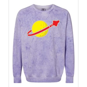 Classic Logo Space Colorblast Crewneck Sweatshirt