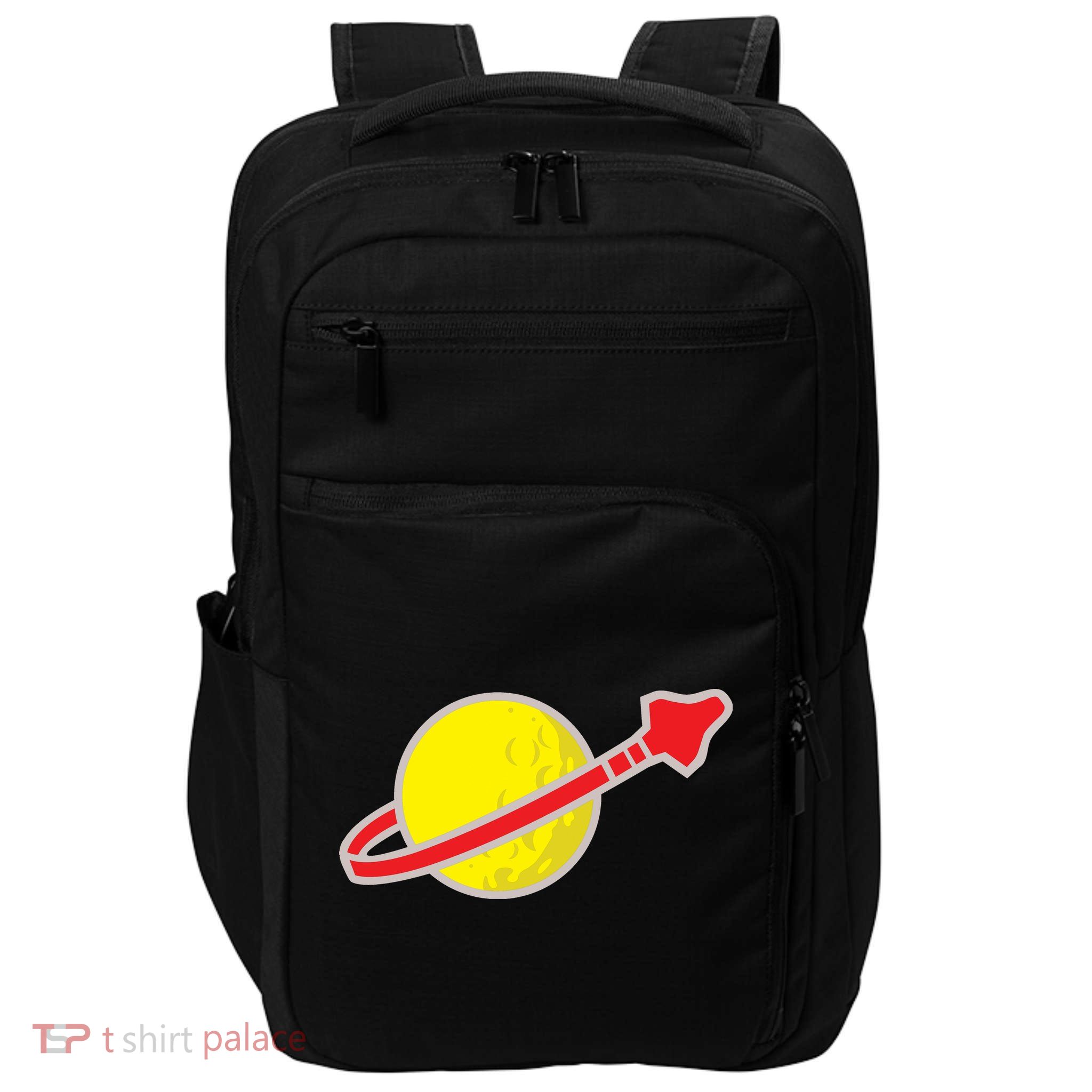 Classic Logo Space Impact Tech Backpack