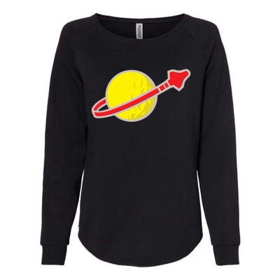 Classic Logo Space Womens California Wash Sweatshirt