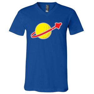 Classic Logo Space V-Neck T-Shirt