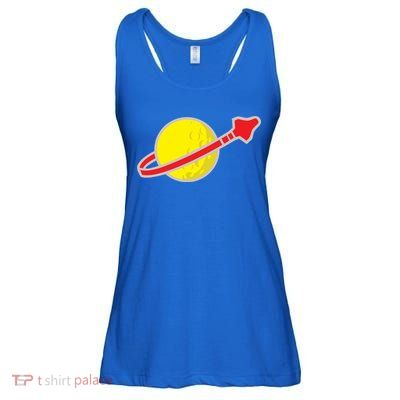 Classic Logo Space Ladies Essential Flowy Tank