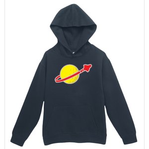 Classic Logo Space Urban Pullover Hoodie