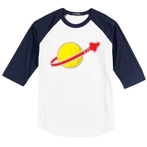 Classic Logo Space Baseball Sleeve Shirt