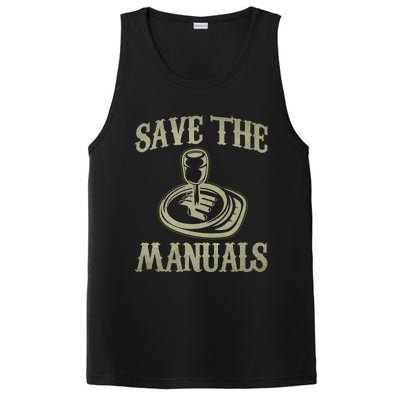 Car Lover Save The Manuals Stick Shift PosiCharge Competitor Tank