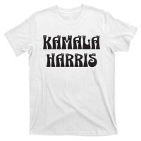 Cat Lettering Spelling Kamala Harris President T-Shirt