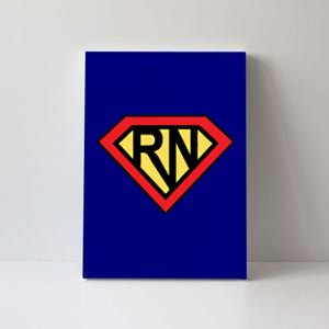 Comical Ladies Super Rn Super Nurse Friend Wife Mom Gift Canvas