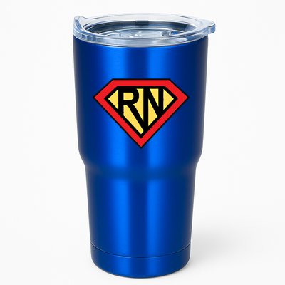 Comical Ladies Super Rn Super Nurse Friend Wife Mom Gift Tumbler