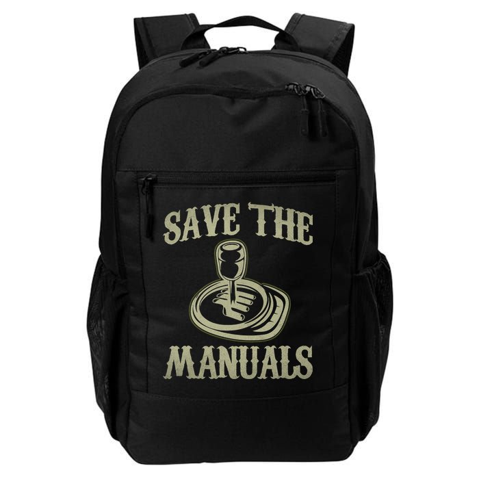 Car Lover Save The Manuals Stick Shift Backpack
