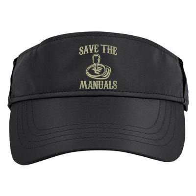 Car Lover Save The Manuals Stick Shift Adult Drive Performance Visor