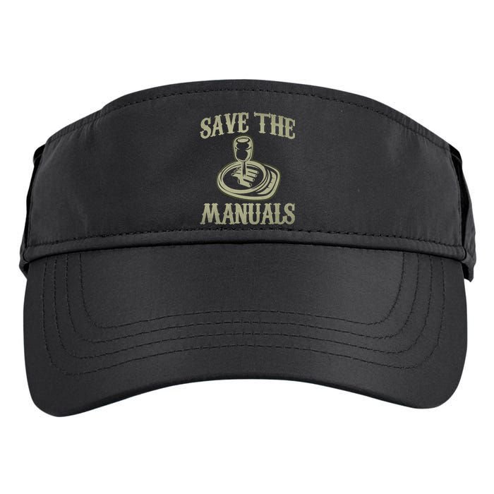 Car Lover Save The Manuals Stick Shift Adult Drive Performance Visor