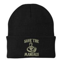 Car Lover Save The Manuals Stick Shift Beanie
