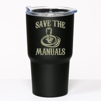 Car Lover Save The Manuals Stick Shift Tumbler