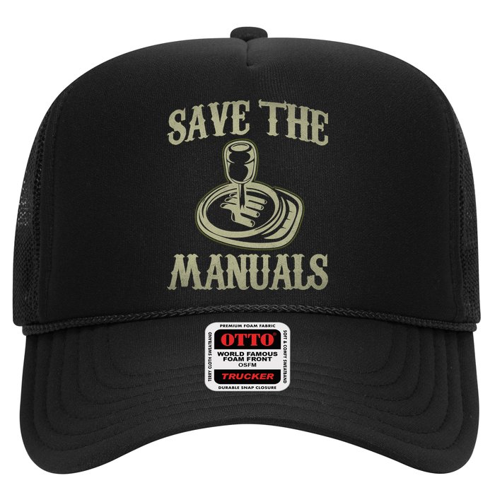 Car Lover Save The Manuals Stick Shift Hat