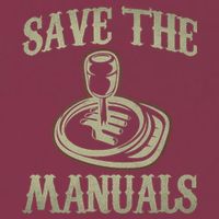 Car Lover Save The Manuals Stick Shift 16oz Travel Tumbler