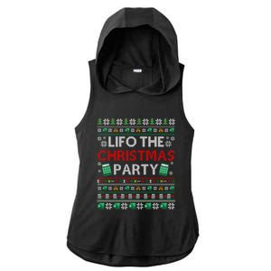 Cpa Lifo The Christmas Party Ugly Accountant Xmas Swea Ladies PosiCharge Tri-Blend Wicking Draft Hoodie Tank