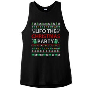 Cpa Lifo The Christmas Party Ugly Accountant Xmas Swea Ladies PosiCharge Tri-Blend Wicking Tank