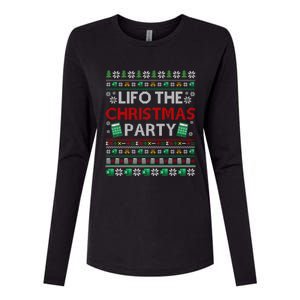 Cpa Lifo The Christmas Party Ugly Accountant Xmas Swea Womens Cotton Relaxed Long Sleeve T-Shirt