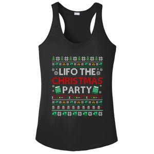 Cpa Lifo The Christmas Party Ugly Accountant Xmas Swea Ladies PosiCharge Competitor Racerback Tank