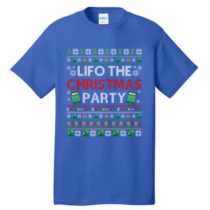 Cpa Lifo The Christmas Party Ugly Accountant Xmas Swea Tall T-Shirt